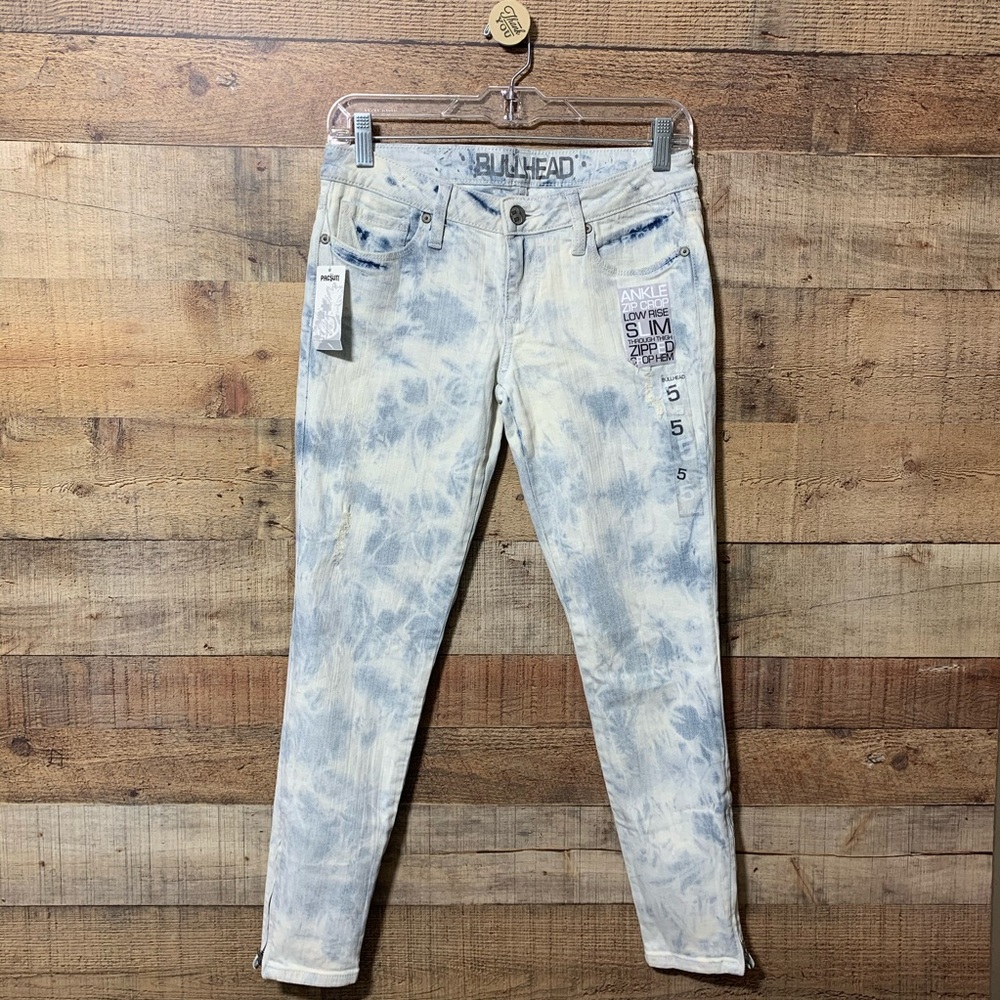 PACSUN Bulldead Ankle Zip Crop Jeans Size 5